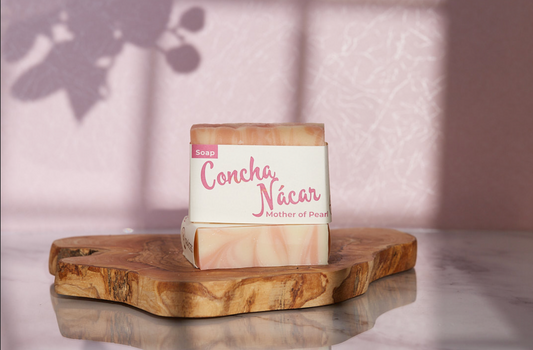 Concha Nacar (Mother of Pearl) Soap Bar